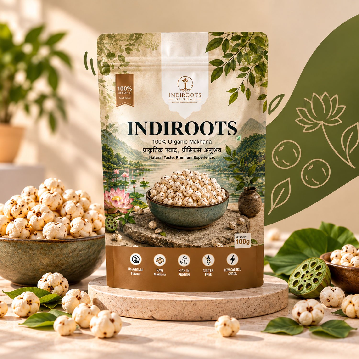 Natural Makhana (100gm)