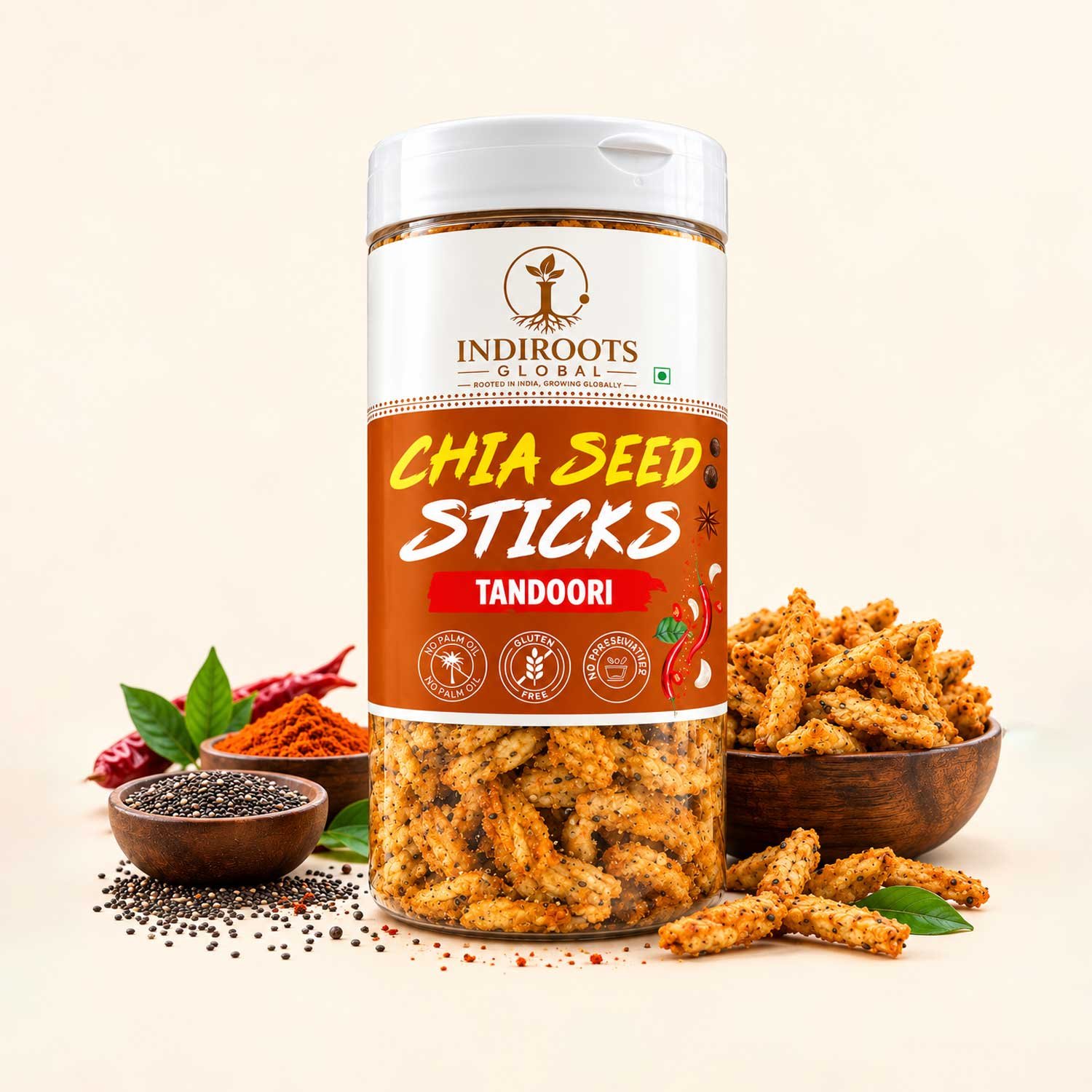 Chia Seed Sticks Tandoori - Image 2