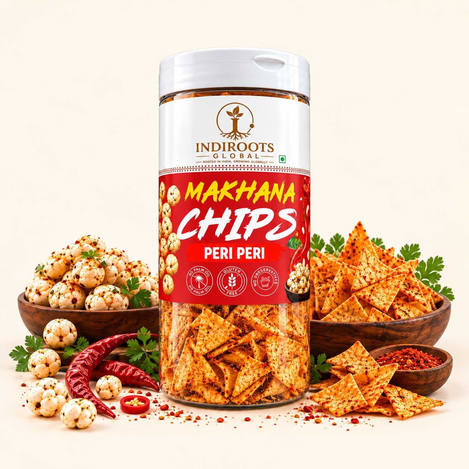 Makhana Chips Peri Peri - Image 2