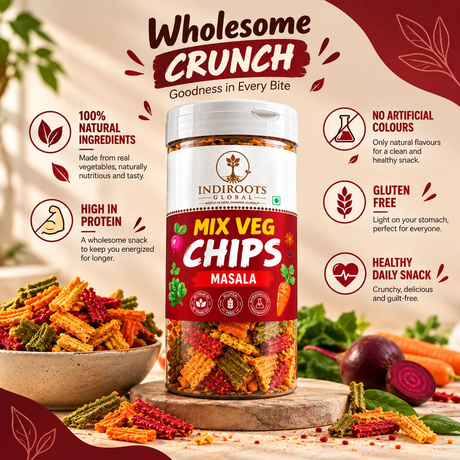 Mix Veg Chips Masala - Image 4