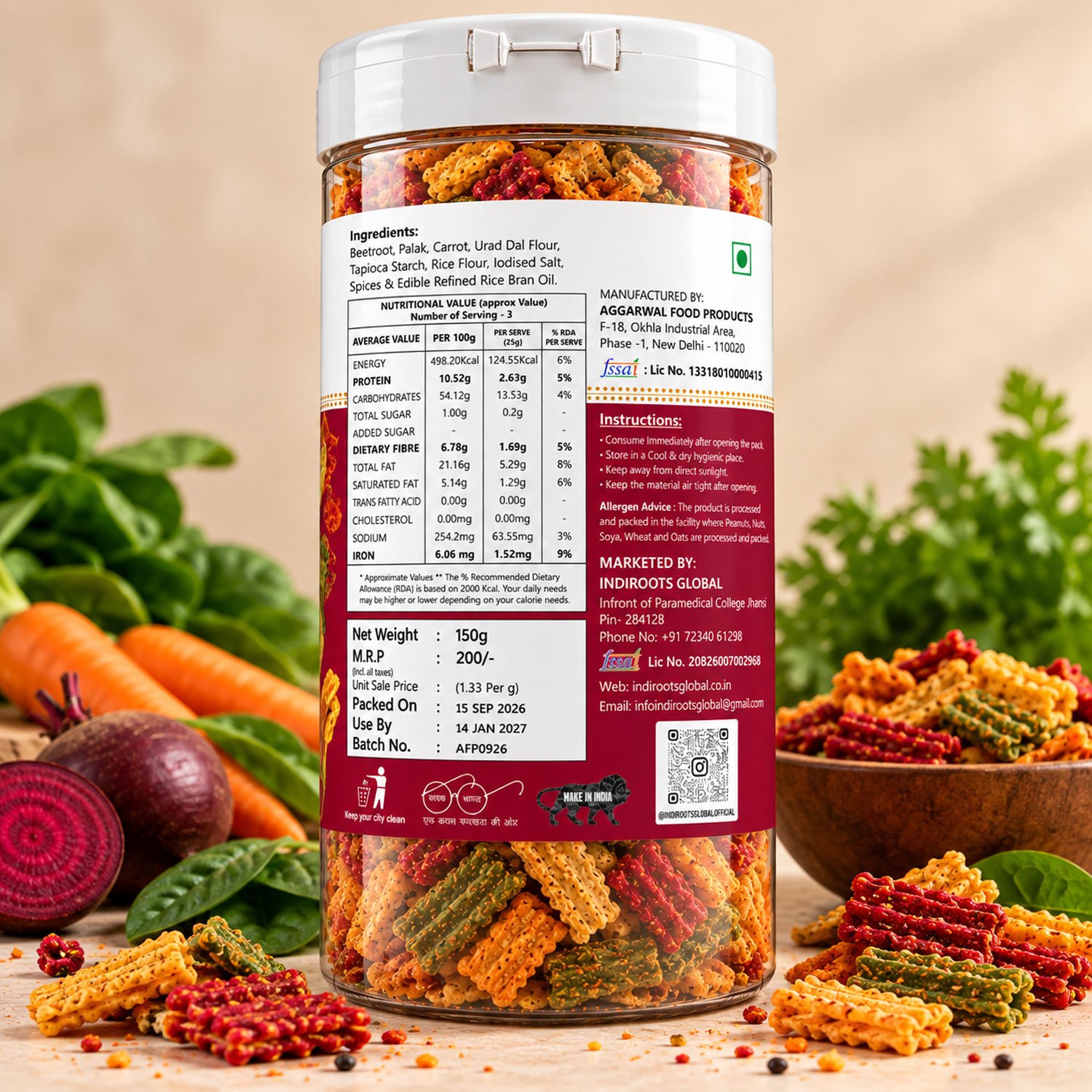 Mix Veg Chips Masala - Image 3