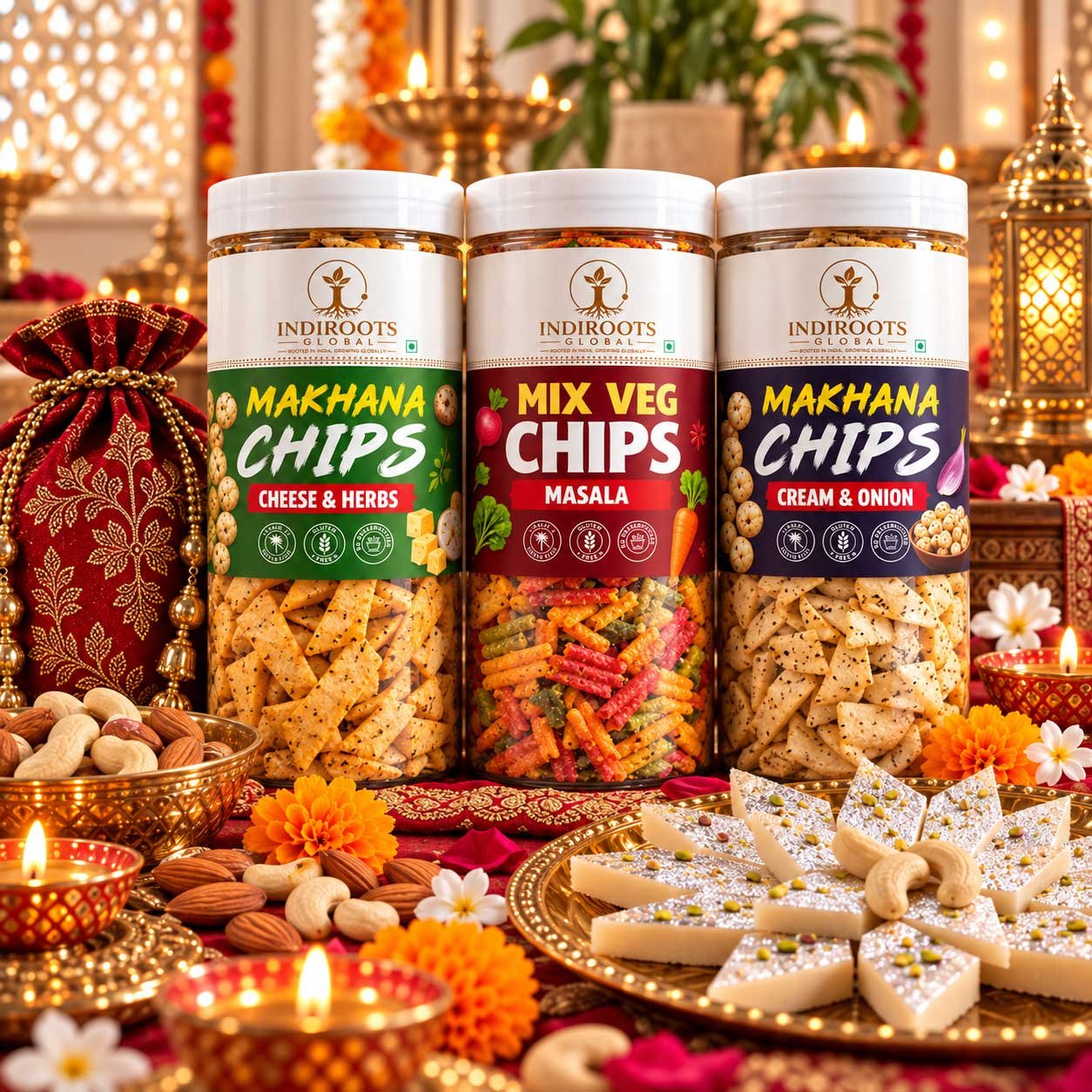 Premium Diwali Gift Hamper | Healthy Snack Gift Box - Image 4